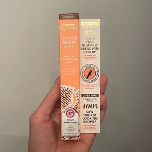 Grande cosmetics auburn tinted brow growth serum gel grande brow